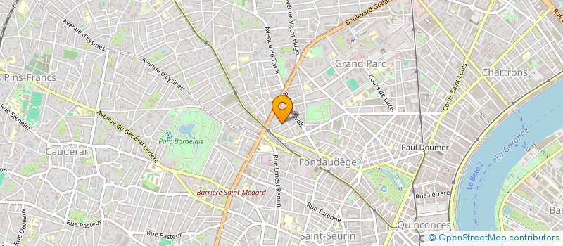 localisation de l'entreprise MADAME SARAH CHARLES  BORDEAUX