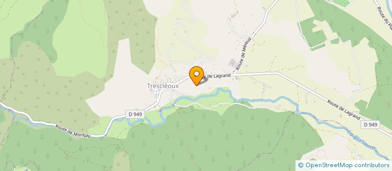 localisation de l'entreprise MADAME SARAH CHAUVEAU à SAVOURNON