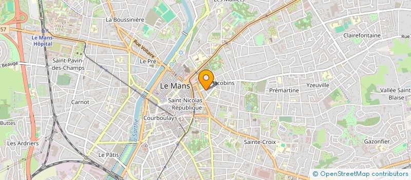 localisation de l'entreprise MADAME SARAH CHAUVEAU  LE MANS