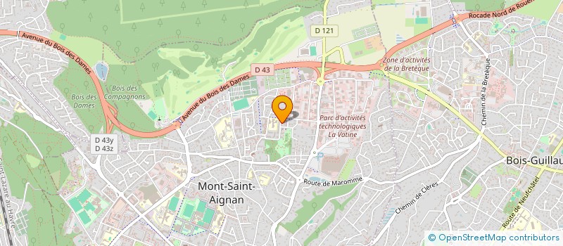 localisation de l'entreprise MADAME SARAH CHELALI à MONT-SAINT-AIGNAN