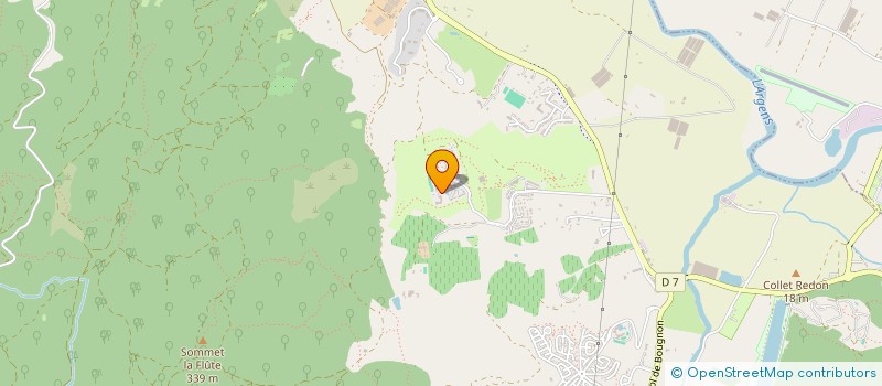 localisation de l'entreprise MADAME SARAH CHEMAA  ROQUEBRUNE-SUR-ARGENS