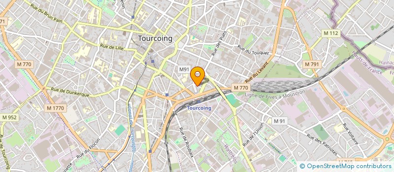 localisation de l'entreprise MADAME SARAH CHERGUI  TOURCOING