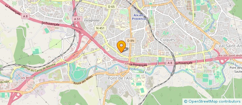 localisation de l'entreprise MADAME SARAH CHERUBIN à AIX-EN-PROVENCE