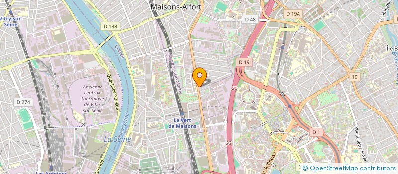 localisation de l'entreprise MADAME SARAH CHIKLY  MAISONS-ALFORT