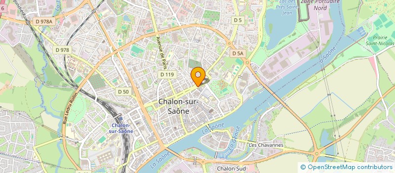 localisation de l'entreprise MADAME SARAH CHIQUET à CHALON-SUR-SAONE