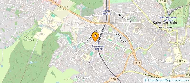 localisation de l'entreprise MADAME SARAH CHOUABBIA  SAINT-GERMAIN-EN-LAYE