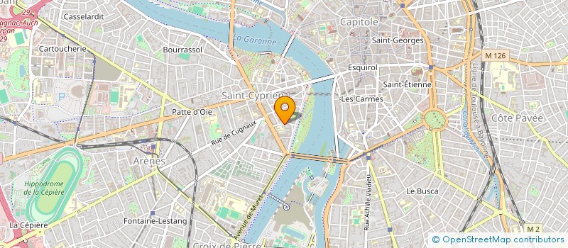 localisation de l'entreprise MADAME SARAH CHPOLIANSKY à TOULOUSE