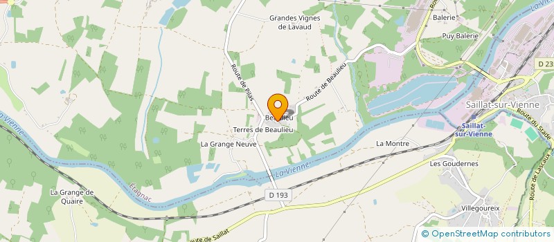 localisation de l'entreprise MADAME SARAH CLARKE  ETAGNAC