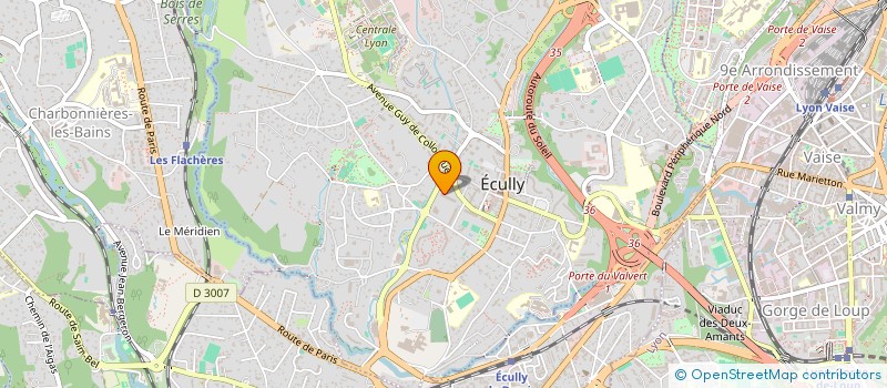 localisation de l'entreprise MADAME SARAH CLARKE  ECULLY