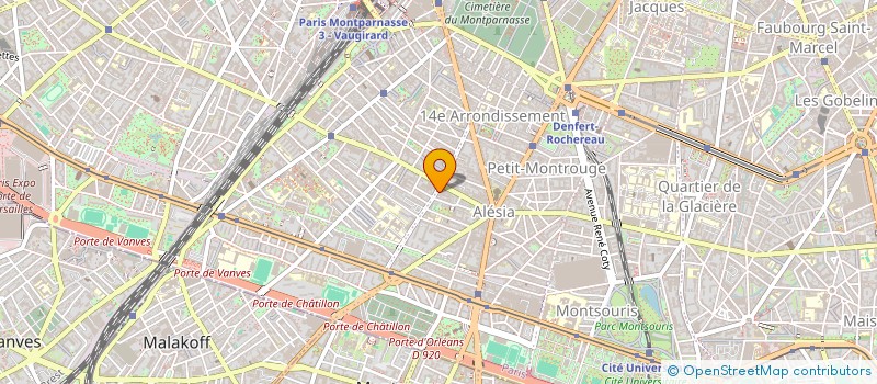 localisation de l'entreprise MADAME SARAH CLEMENT  PARIS