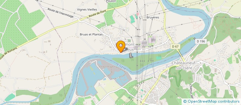 localisation de l'entreprise MADAME SARAH CLEMENT  BEAUMONT-MONTEUX