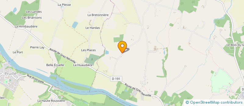 localisation de l'entreprise MADAME SARAH CLERC  FENEU