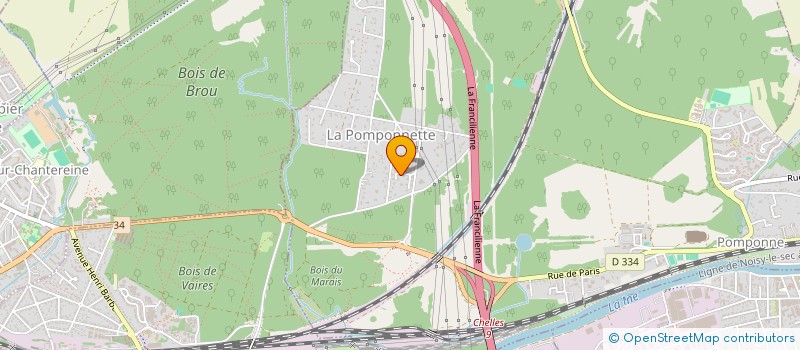 localisation de l'entreprise MADAME SARAH CLOSIER  POMPONNE