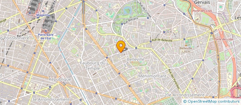 localisation de l'entreprise MADAME SARAH COHEN  PARIS