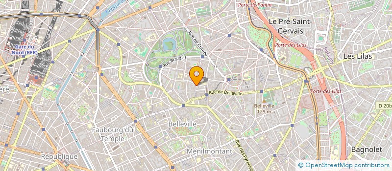 localisation de l'entreprise MADAME SARAH COHEN  PARIS