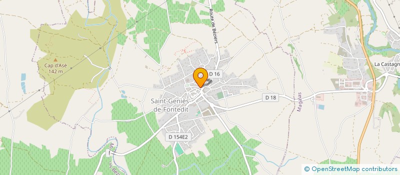 localisation de l'entreprise MADAME SARAH COLLADO  SAINT-GENIES-DE-FONTEDIT