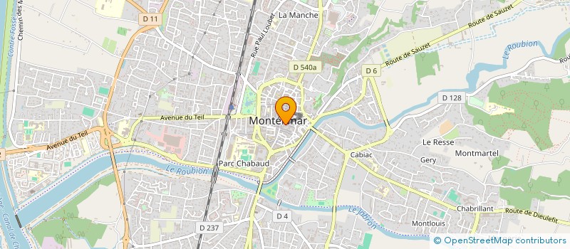 localisation de l'entreprise MADAME SARAH COMBE  MONTELIMAR