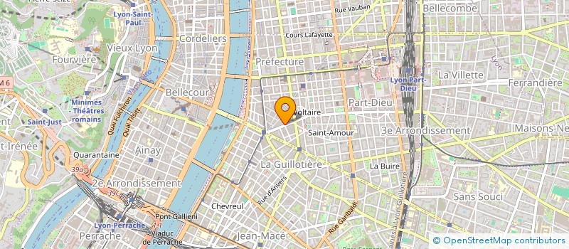 localisation de l'entreprise MADAME SARAH COMODI  VILLEURBANNE