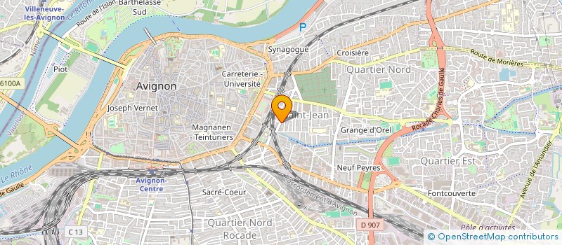 localisation de l'entreprise MADAME SARAH CONTANT  AVIGNON