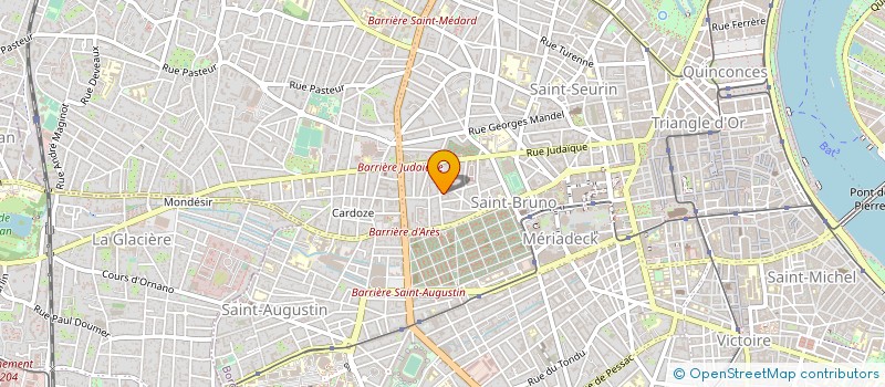 localisation de l'entreprise MADAME SARAH COUDMANY  BORDEAUX