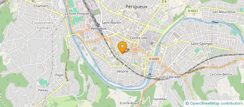 localisation de l'entreprise MADAME SARAH COUDRAY  PERIGUEUX