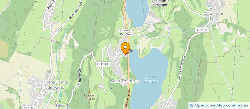 localisation de l'entreprise MADAME SARAH COUNILH  SAINT-THEOFFREY