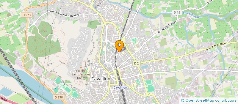 localisation de l'entreprise MADAME SARAH COURTIAL  CAVAILLON