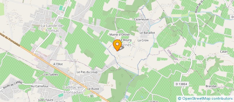 localisation de l'entreprise MADAME SARAH COURTIOL  AUDENGE