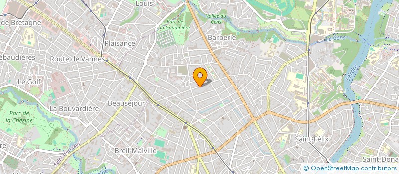 localisation de l'entreprise MADAME SARAH COUTAGNE à NANTES