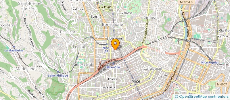 localisation de l'entreprise MADAME SARAH CREMISI  NICE