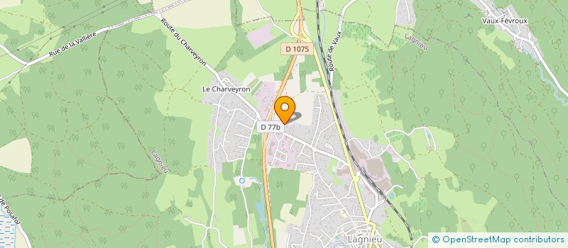 localisation de l'entreprise MADAME SARAH CROIZIER  LAGNIEU