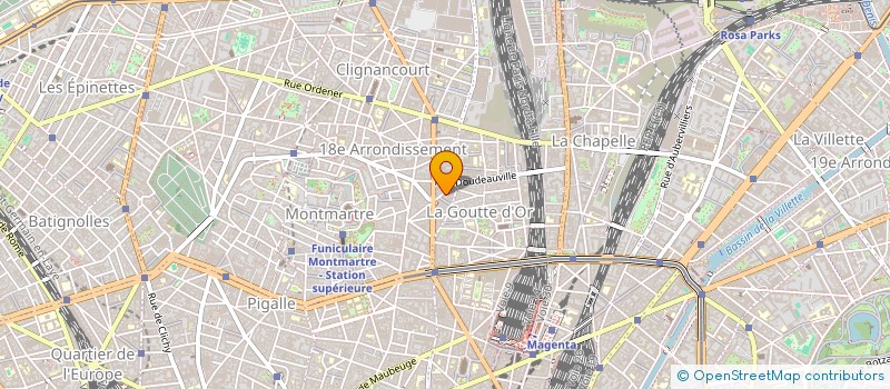 localisation de l'entreprise MADAME SARAH CUBAS  PARIS