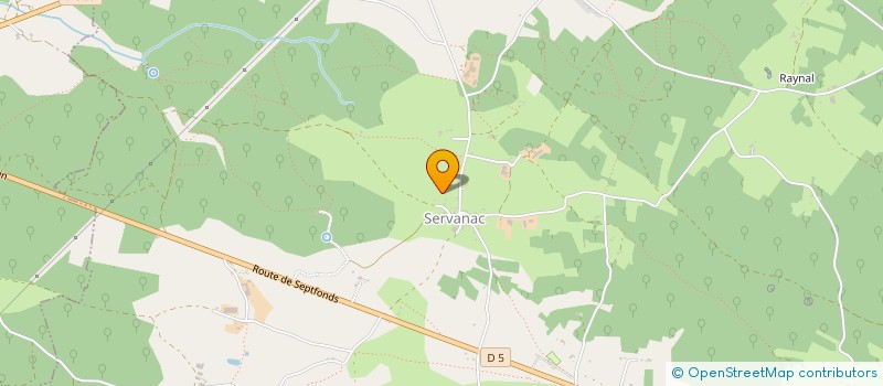 localisation de l'entreprise MADAME SARAH D'HABIT  SAINT-ANTONIN-NOBLE-VAL