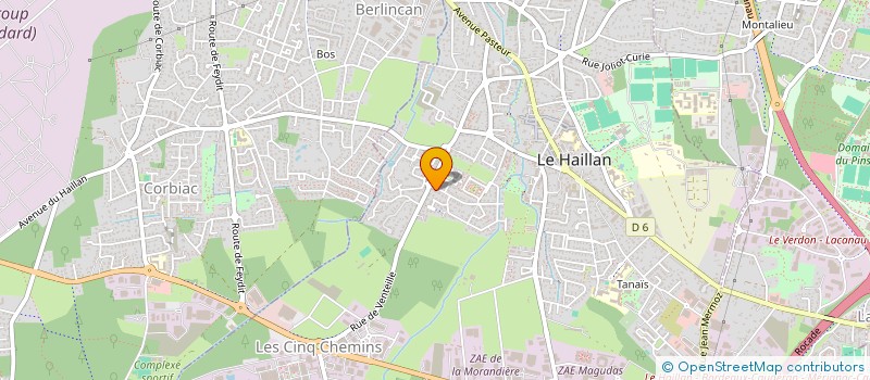 localisation de l'entreprise MADAME SARAH DAHAN à LE HAILLAN