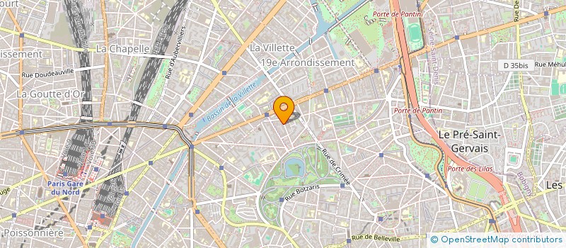 localisation de l'entreprise MADAME SARAH DALGLISH  PARIS