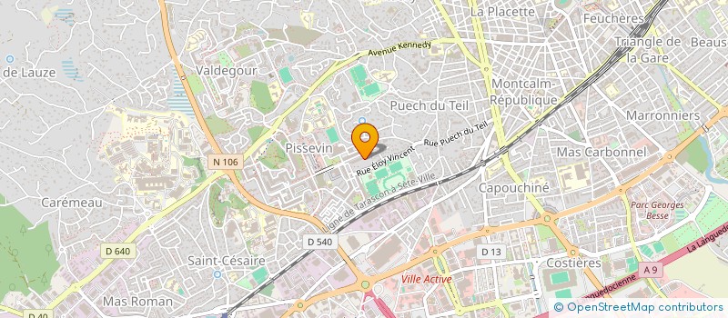 localisation de l'entreprise MADAME SARAH DAMOUH  NIMES