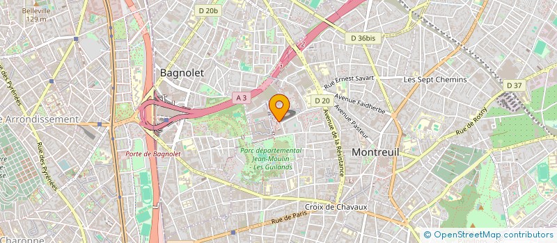 localisation de l'entreprise MADAME SARAH DANICAN à MONTREUIL