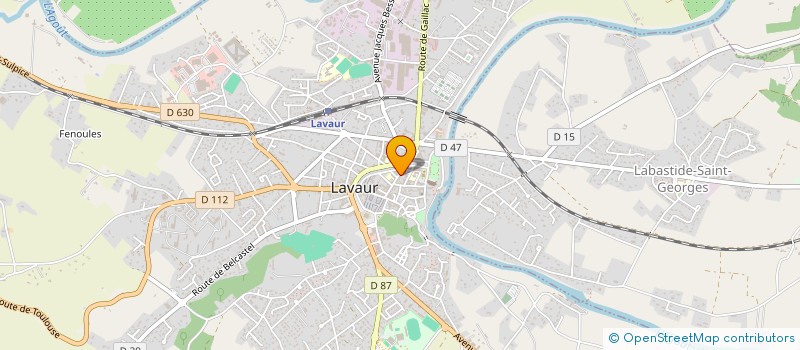 localisation de l'entreprise MADAME SARAH DARNIS  LAVAUR