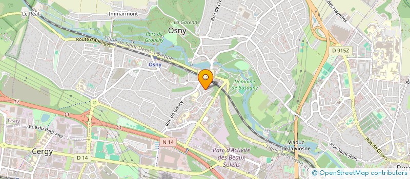 localisation de l'entreprise MADAME SARAH DARWISH  OSNY