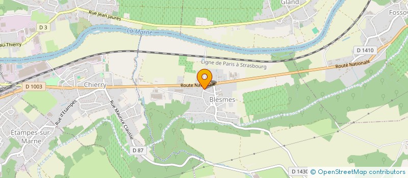 localisation de l'entreprise MADAME SARAH DAUMAL  GLAND