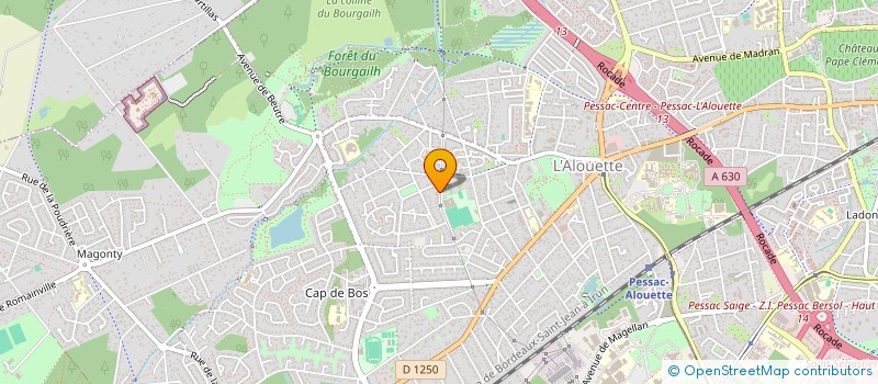 localisation de l'entreprise MADAME SARAH DE ABREU  GRADIGNAN