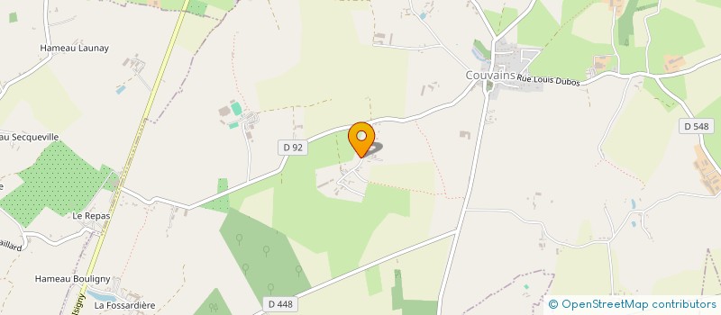 localisation de l'entreprise MADAME SARAH DE AMORIM MACHADO  COUVAINS