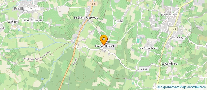 localisation de l'entreprise MADAME SARAH DE AZEVEDO  POMMIERS