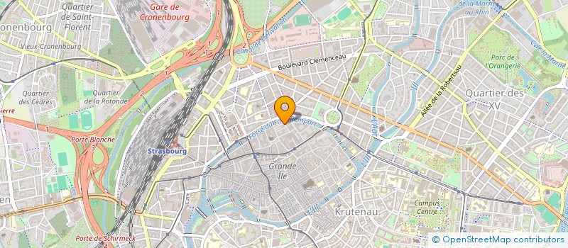 localisation de l'entreprise MADAME SARAH DE OLIVEIRA à STRASBOURG