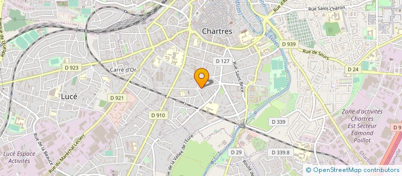 localisation de l'entreprise MADAME SARAH DE OLIVEIRA MOREIRA à CHARTRES