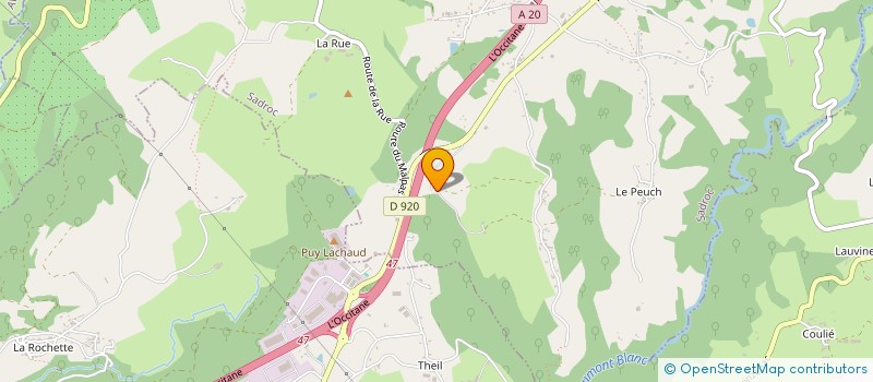 localisation de l'entreprise MADAME SARAH DE SA  SADROC