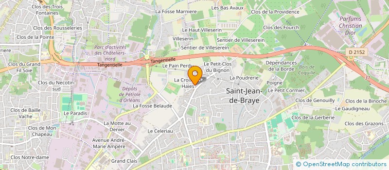 localisation de l'entreprise MADAME SARAH DEBBAGH à SAINT-JEAN-DE-BRAYE