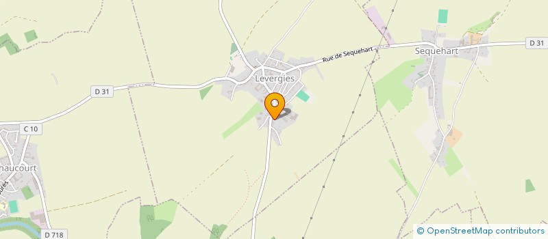 localisation de l'entreprise MADAME SARAH DEHAUT  LEVERGIES