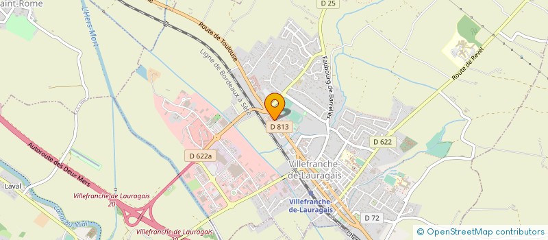localisation de l'entreprise MADAME SARAH DEJEAN à VILLEFRANCHE-DE-LAURAGAIS