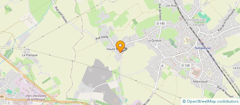 localisation de l'entreprise MADAME SARAH DELABY  TEMPLEUVE-EN-PEVELE